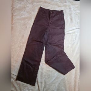 Womans Burgandy Pants